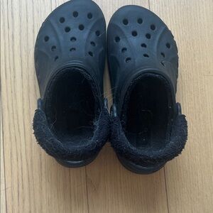 CROCS Black Athletic Clogs